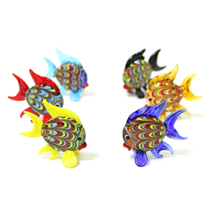Aquarium Mini Fish - Renkli Tropikal Balık Mini Figürler Sevimli