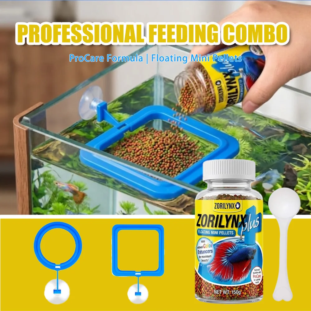 Fish Food Flake - Betta Balık Yemi Yüzen Mini Peletler