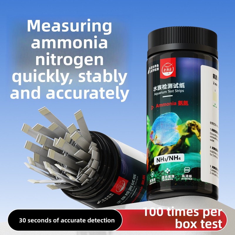 Aquarium Test Kit - 8'i 1 Arada Akvaryum Test Şeritleri