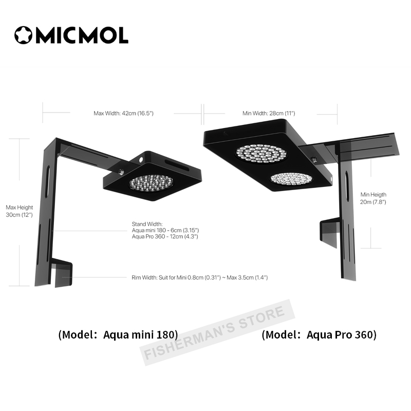 MicMol-G6 Aqua Mini ve Pro LED - Aquarium Fish App incelemesi ve fiyatı
