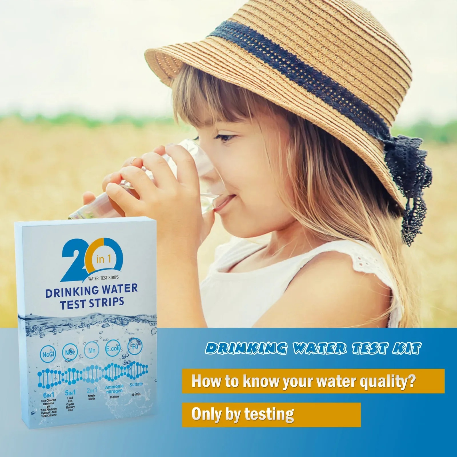 YAGO 20'si 1 Arada Su Test Şer - Aquarium Test Kit incelemesi ve fiyatı