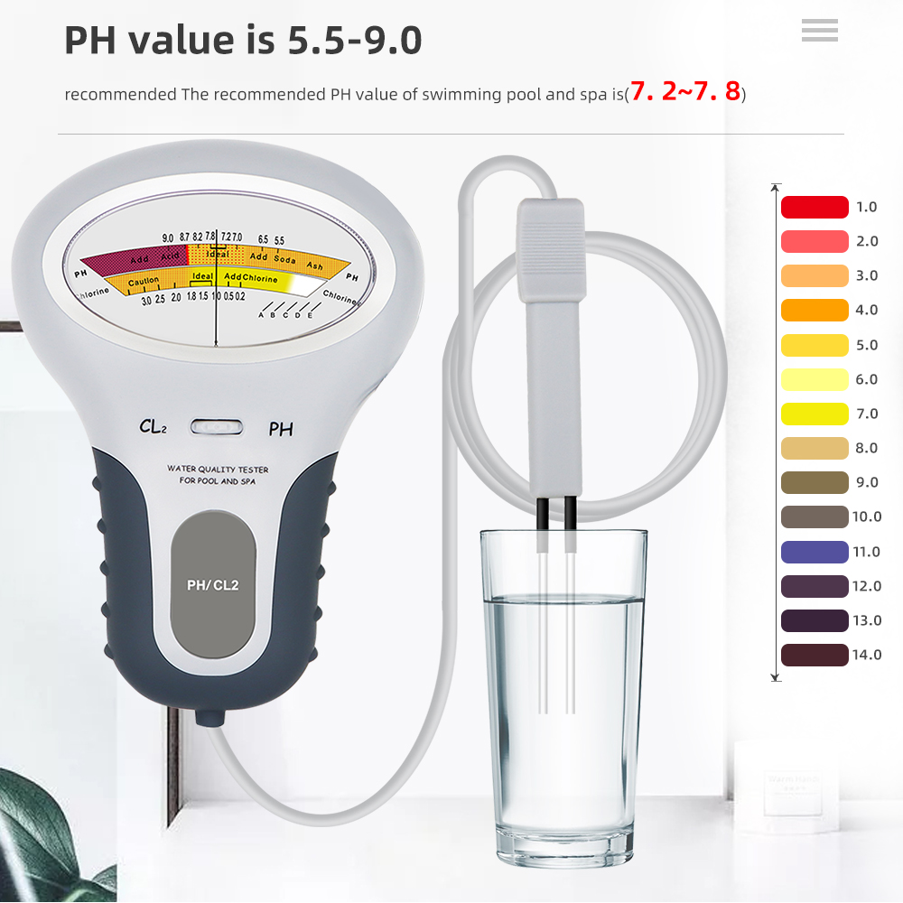 2 In 1 klor dedektörü PH ve CL - Aquarium Test Kit incelemesi ve fiyatı
