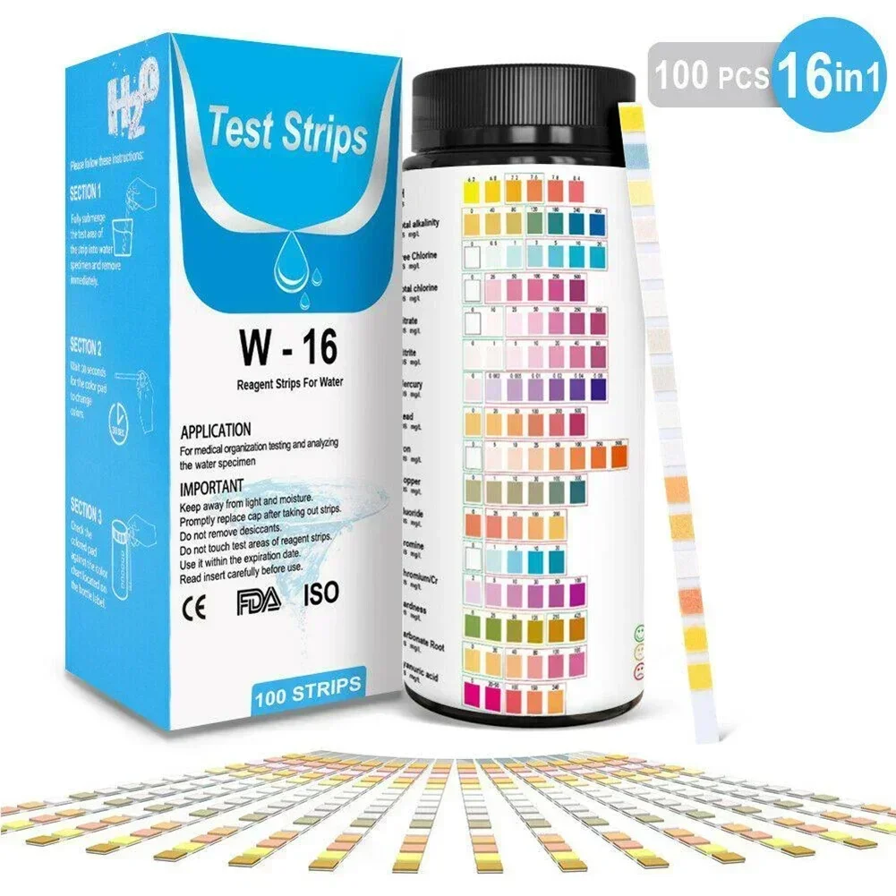 16 In 1 İçme Suyu Test Kiti PH - Aquarium Test Kit incelemesi ve fiyatı
