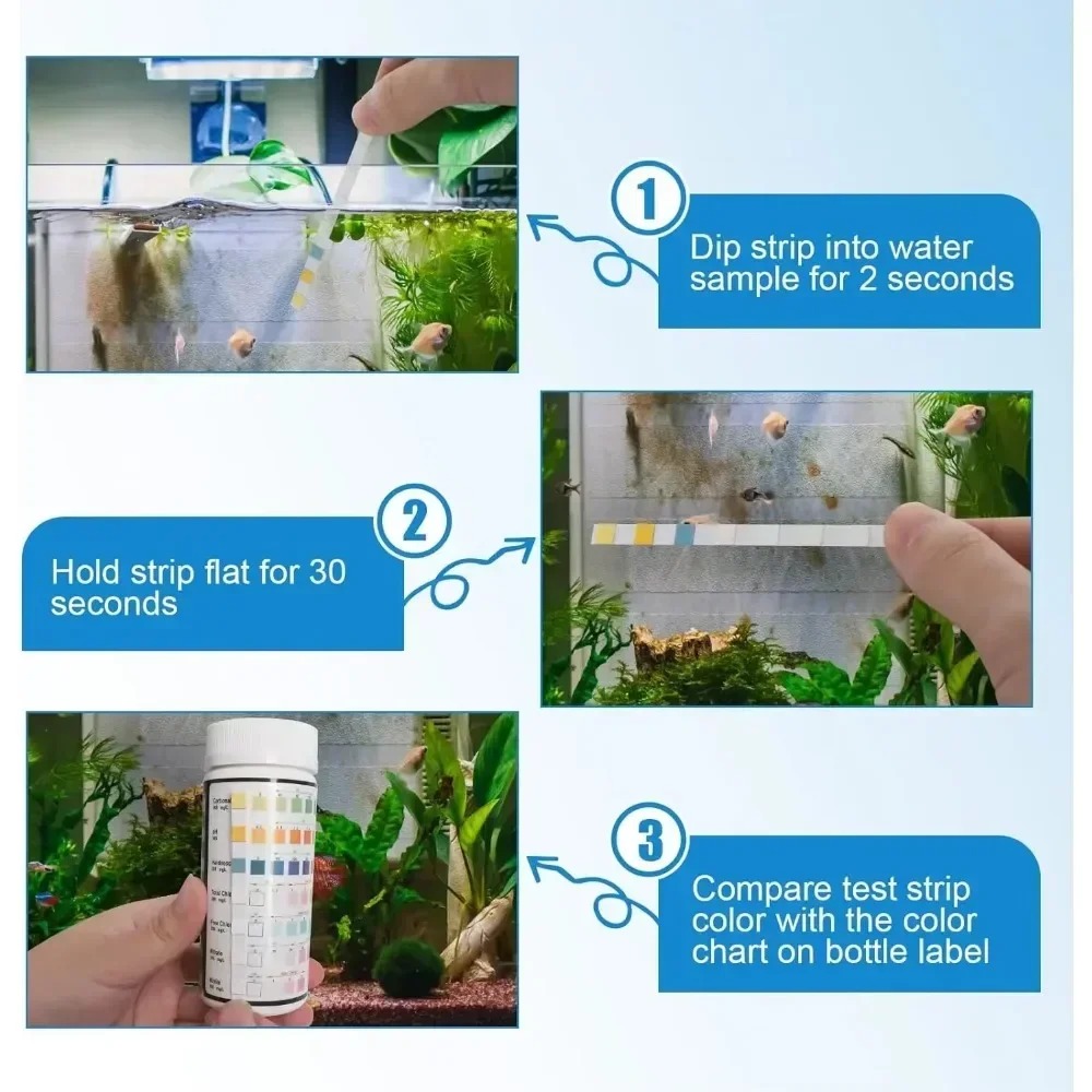 Akvaryum Test Şeridi PH Kalite - Aquarium Test Kit incelemesi ve fiyatı