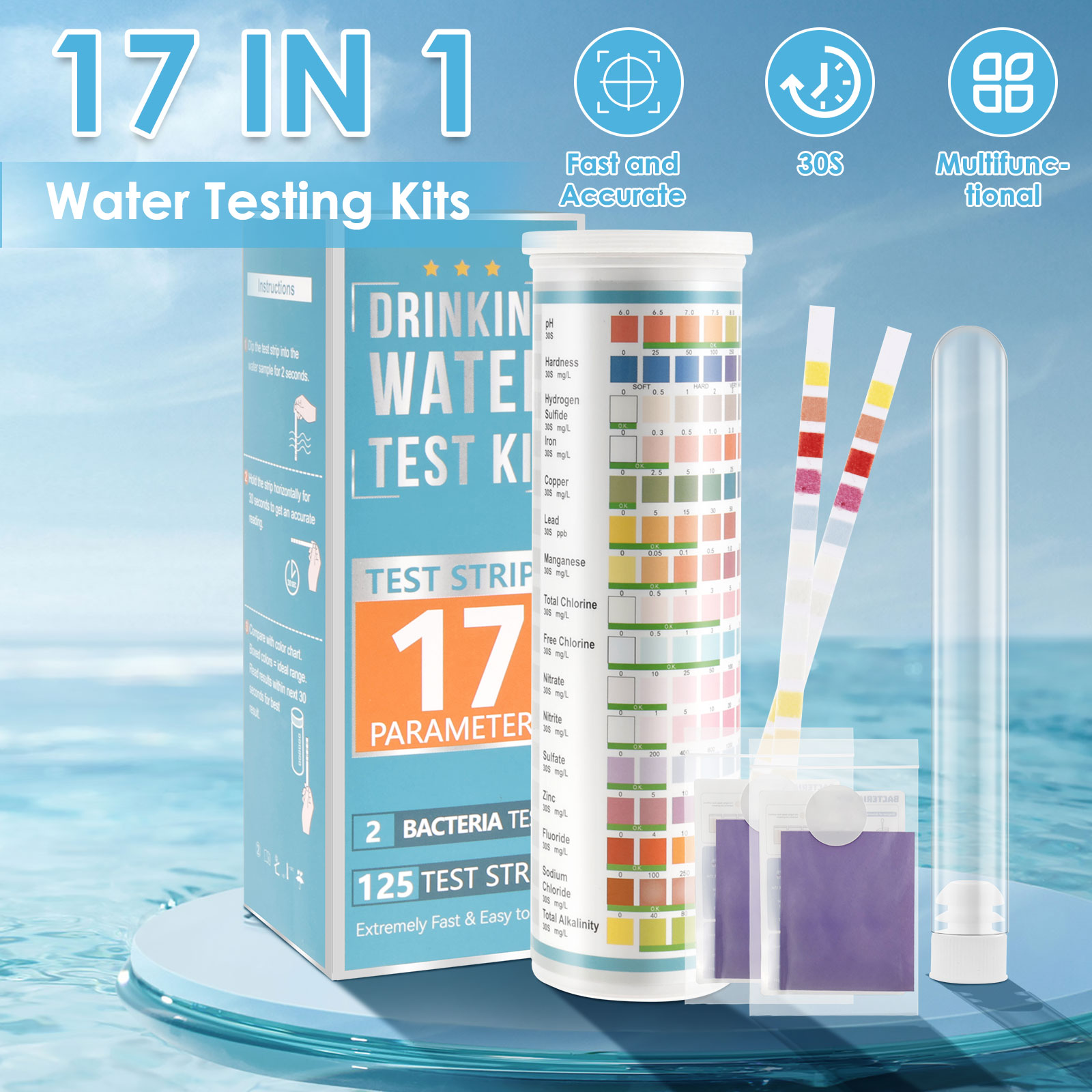 5-17 in 1 Akvaryum Test Şeritl - Aquarium Test Kit incelemesi ve fiyatı
