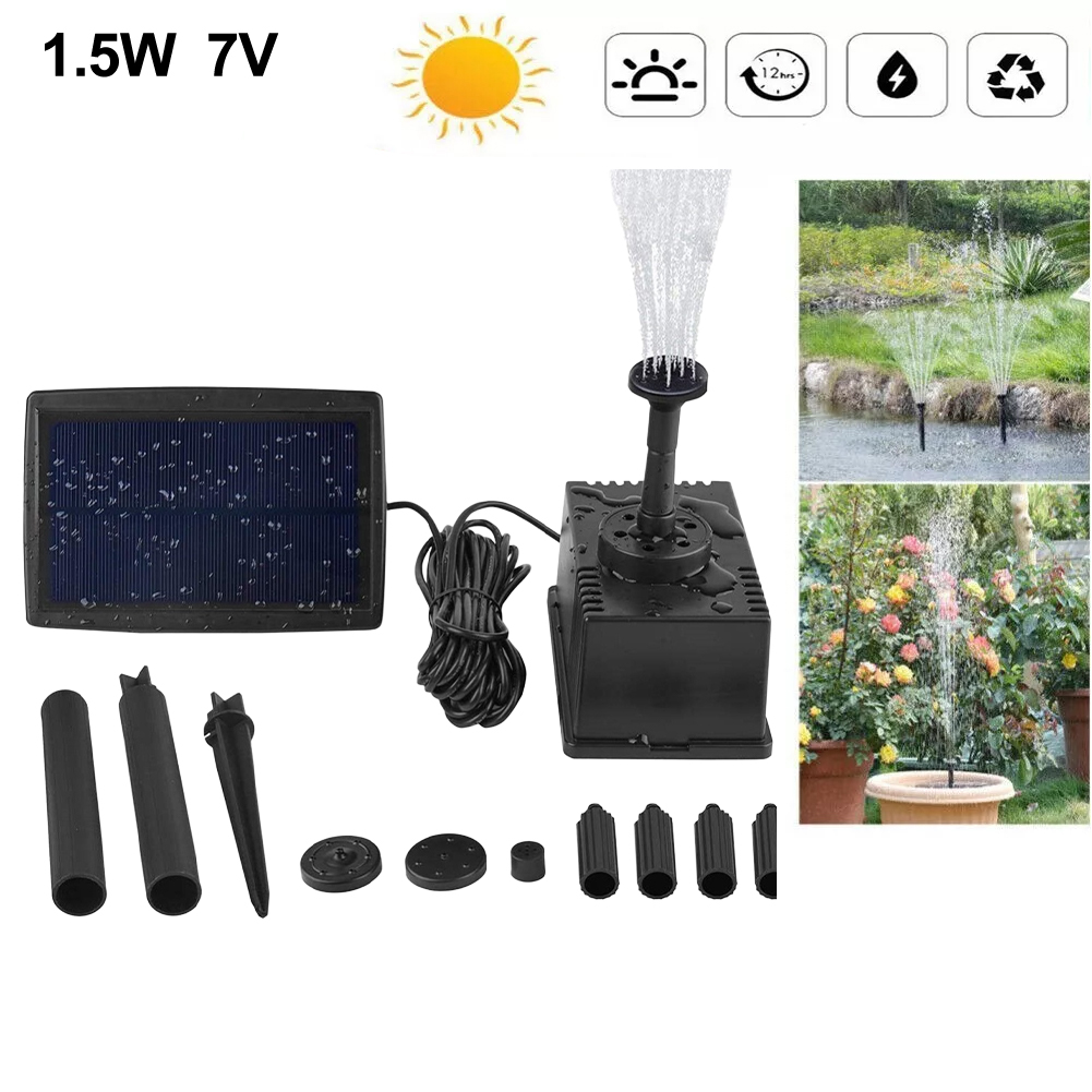 1.5W 7V Güneş Enerjili Filtrel - Fish Tank Filter incelemesi ve fiyatı