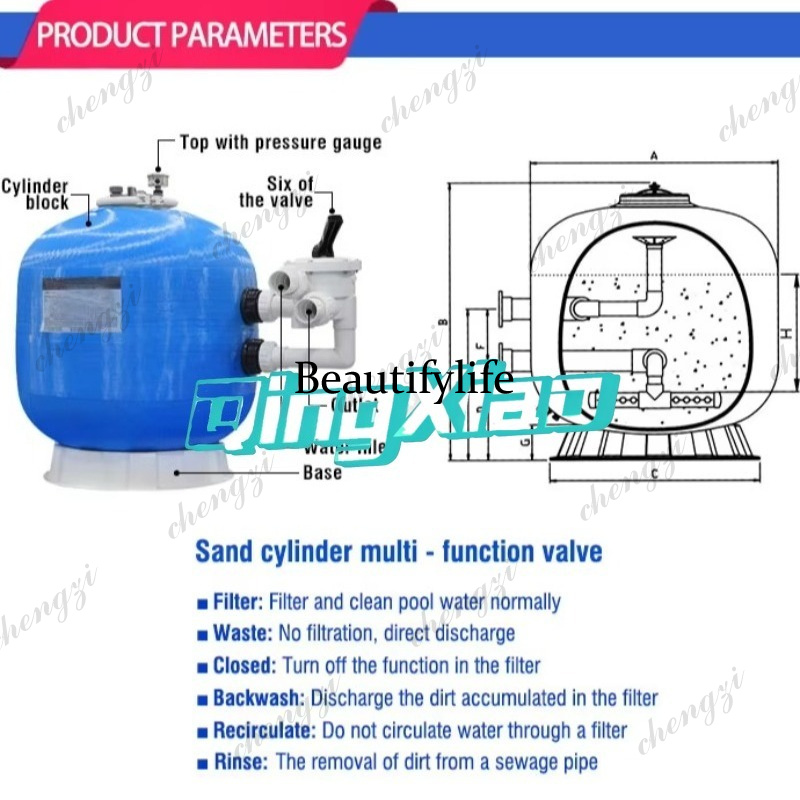 81 Çıkışlı Kum Tankı Basınç Fi - Fish Tank Filter incelemesi ve fiyatı